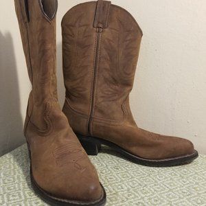 Durango Women's Size 11 Brown Leather Cowboy Boots